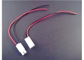 Tamiya connector pair with cables - top